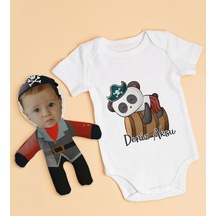 Bitmeyenkartus Bk Kids Kişiye Özel Fotoğraflı Bebek Yastık Ve Bebek Body Zıbın H (550906282) Çok Renkli