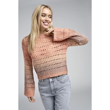 Only Onlcala Ls O-neck Cc Knt Turuncu 15324280 turuncu