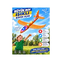Led Işıklı Köpük Uçak Oyuncak -büyük Boy Hafif Ve Dayanıklı Eva Köpük Kolay Kurulum Açık Hava Çocuk Oyuncağı - 921723640