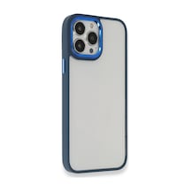 Apple iPhone  Uyumlu,  14 Pro Kılıf Dora Kapak - Mavi