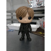 Resident Evil Leon S Kennedy Funko Pop Tarzı Koleksiyonluk Chibi Figür 10 Cm