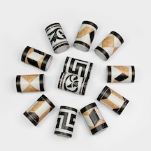 Sones Taklit Mermer 3d Kabartma Duvar Sticker Oturma Odası Çapa Sticker Yxt-004 Diğer