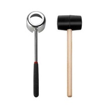 Ulzyvf Tıraş Seti Paslanmaz Kabuğu Hindistan Cevizi Çelik Arada Aleti 304 2'si 1 Ec