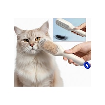 1 Adet Sihirli Geri Çekilebilir Kedi Tarak Kendini Temizleyen Kedi Fırçası Kolay Temizlenen Fırça