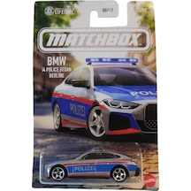 Matchbox - Bmw İ4 Police Sedan Berline 1/64 Jjr56