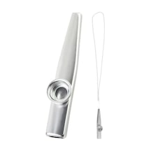Mk-02s Metal Kazoo İp Askılı Alüminyum Alaşım Gri