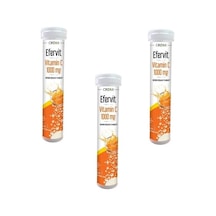Orzax Efervit Vitamin C 1000 MG 20 Tablet 3 Adet