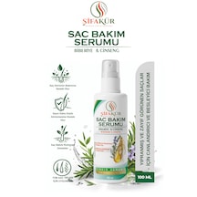 Şifakür Biberiye Ginseng Kafein Vitamin B3 Biyotin Keratin Saç Bakım Serumu 100 ML