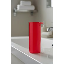 Soft Pembe Şeffaf Akrilik Sıvı Sabunluk 250 Ml Kırmızı