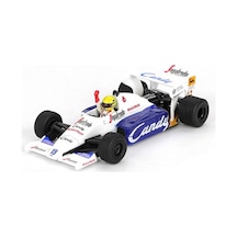 1/64 Model Araç Tg184 19 Ayrton Senna 1984 Monaco Grand Prix 2nd Place Çok Renkli