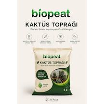 5 Lt Kaktüs Toprağı Sukulent Ve Kaktüsler İçin Hava Geçirgen Özel Karışım 1000