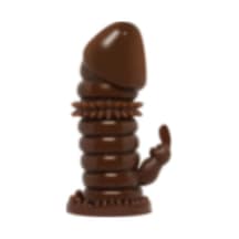 Lilitu Shop Klitoral Uyarıcılı Tırtıklı Boğumlu Penis Kılıfı