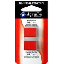 Daler Rowney Aquafine Sulu Boya Tablet 2li Vermilion-cad. Red