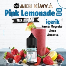 Akn Kimya Pink Lemonade Mix Aroma Kırmızı Meyveler Limon Gıda Aroması 10 Ml