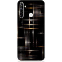 Realme 6i Uyumlu Soyut Çizgiler Desenli Silikon Kılıf