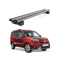 Pençe Fiat Doblo Ara Atkı 2010-2022 Uyumlu Gri Ara Atkı Port Bagaj Tavan Barı
