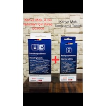 Kahve Mak. & Su Isıtıcıları İçin Kireç Çözücü Ve Temizleme Tablet