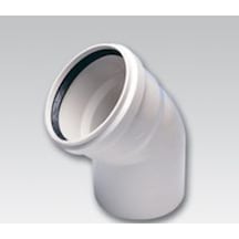 100X45 Pvc Atık Su Açık Dirsek Plastik