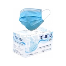 Mumu Cerrahi Maske Meltblown Filtreli 3 Katlı 50 Adet