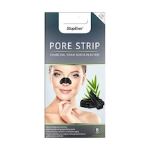 Stopever Charcoal Pore Strip Kömürlü Siyah Nokta Plasteri 2 X 6 Adet