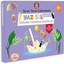 Yaz Sil Serisi Okuma Yazmaya Hazırlık Seti Yeni Müfredat
