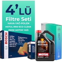 Bosch Skoda Kamiq 1.5 Tsi Filtre Bakım Seti Motul Motor Yağlı (2020-2024) 4 Lü