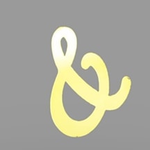 Pleksi Harf & Gold Yapışkanlı 5 Cm