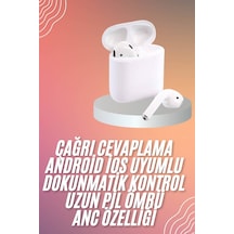 Yeni - 640 - Nesil Dokunmatik Kontrol Çağrı Cevaplayabilen Kablosuz - Matxzngz - Bluetooth Kulaklık