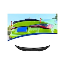 Bmw G22 Uyumlu Piano Black Psm Spoiler 2 Kapı İthal Abs Plastik Parlak Siyah 2021-2024