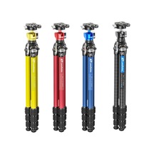 Ly-224c+lh-25 Y Şekilli Orta Sütun Tasarımlı Tripod Kırmızı