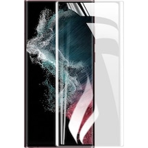 Xiaomi 12X Uyumlu Kavisli Ekran Koruyucu Nano Pet Film - Extra Darbe Koruma-Ekranı Tam Kaplar