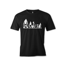 House - Thing İs Siyah Erkek Tshirt