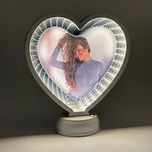 Derinlik Gösteren Kalp Sihirli Ayna Çok Renkli