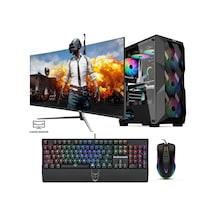 Izoly Gloom Y i3-12100F 16 GB 512 GB M.2 SSD RTX2060S 6 GB 27" Dos 165 Hz Masaüstü Oyuncu Bilgisayarı