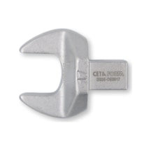 Ceta Form 17mm Açık Ağız Tork Anahtar Ucu 9x12mm D02e-oe0917