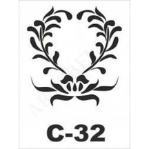 C-32 Artebella Stencil 15X20 Cm N11.4330
