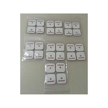 -- Tens Cihazı Çıt Çıtlı Yedek Elektrot 5x5 Tens Pedi 4 Lü 7 Paket