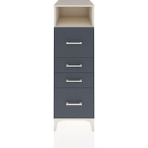 Kronos Dolap Tek Raflı 4 Çekmeceli Tek Kapaklı 44x59x134 Aytaşı-antrasit Aytası Kronos Dolap Tek Raflı 4 Çekmeceli Tek Kapaklı 44x59x134 Aytaşı-antrasit Aytası