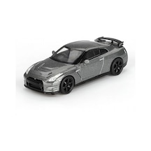 1/64 Model Araç Gtr Nismo R35 Crs Version Dark Metal Çok Renkli