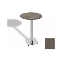 Bistro Masa Tokyo Kromnikel - Werzalit, Wermodin Ve Allzalit Tabla 70 Cm Çap - Halong Çok Renkli