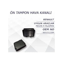 Ön Tampon Hava Izgarası Renault Megane Iv Talisman