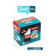 Shazel Hazır Orta Türk Kahvesi Ofis Seti 3'lü 10 x 9 G