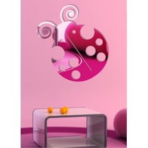 M3 Decorium Uğur Böceği Dekoratif Ayna Gümüş