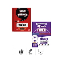 8. Sınıf Fiber Türkçe Soru Bankası + Deneme Sınavı Seti 2 Kitap Bigelio + İsem