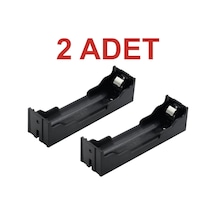 2 Adet 18650 Pil Yuvası Pcb Tip Tekli 3.7 V Li Ion Battery Holder Rodevino