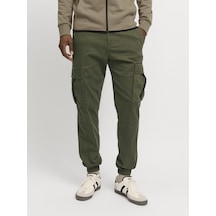 Jack & Jones Jack Jones Erkek Kargo Pantolon 12268261 Haki