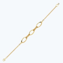Altınbaş Altın Zincir Bileklik Blsvk085-25364 Renkli