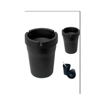 Küllük Kokusuz - Yanmaz Plastik Siyah Yuvarlak