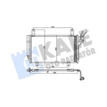 Kale Klıma Radyatoru Mazda Cx5 2.0 2011-/ Klr-357795