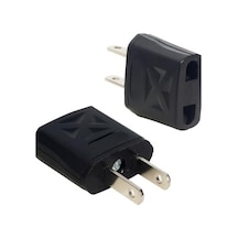 Kyrotech Avrupa Tipi Fiş Amerikan Japon Tipi Fişe Çevirici Adaptör, Ters Çevirici Seyahat Priz Dönüştürücü, Kompakt Ve Dayanıklı Adaptör